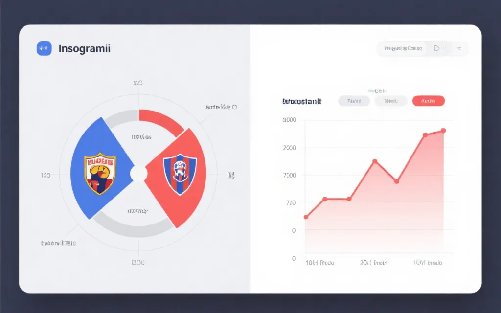 比赛前数据对比可视化示例：雷达图与趋势折线组合